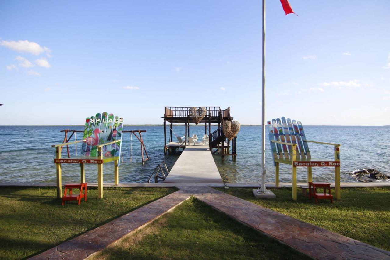 Coras Place Bacalar Lagoon Front Exterior foto